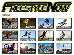Freestyle Now Team wear GAIN Protection!