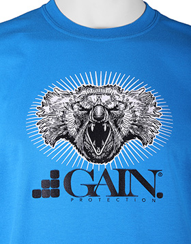 GAIN Protection "DROPBEAR" T-shirt, blue