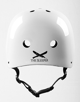 GAIN Protection THE SLEEPER helmet, L-XL, glossy white