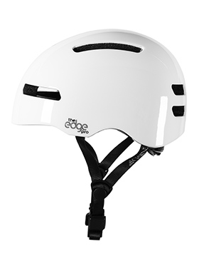 GAIN Protection The Edge Pro high end helmet, glossy white